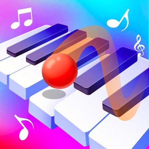 Color Piano Ball: Jump and Hit