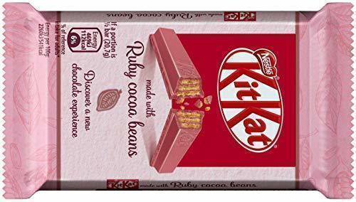 Social Kit Kat Ruby Galleta Recubierta de Chocolate