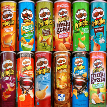 Batatas fritas Pringles