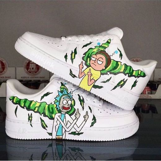 Rick & Morty Air Force 1s Rate these! Cop or Drop? Follow ...