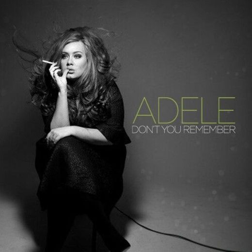 Don’t You Remember - Adele 