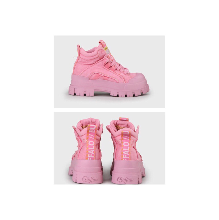 Product Aspha Mid Boot washed denim pink buy online in BUFFALO Online ...