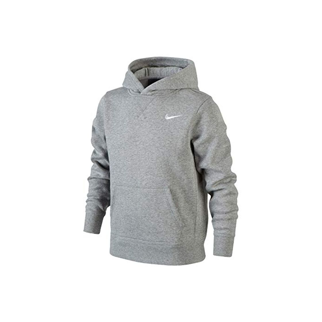 Products Nike Brushed Fleece Over The Head Sudadera, Niños, Gris