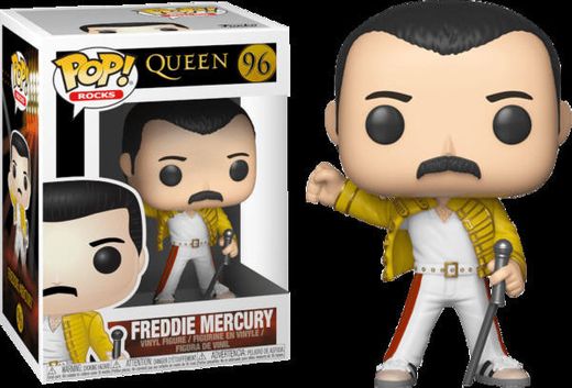 Funko Pop! Queen: Freddie Mercury Wembley 1986 - 96 - Music ...