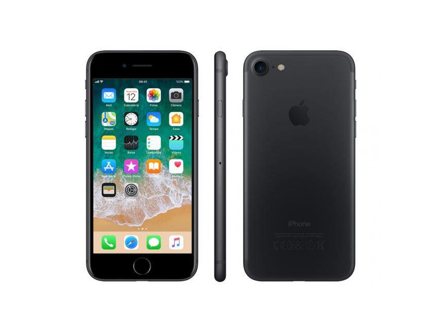 Producto iPhone 7 Apple 32GB Preto Matte 4G Tela 4.7”Retina