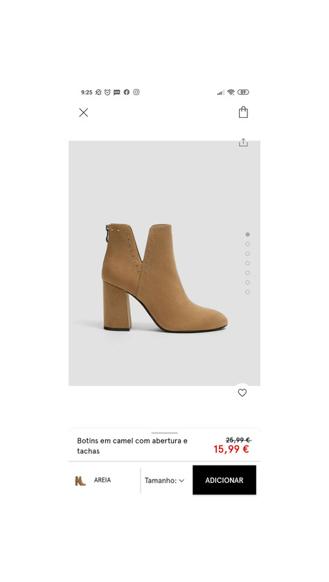 Product Botins Pull&Bear 