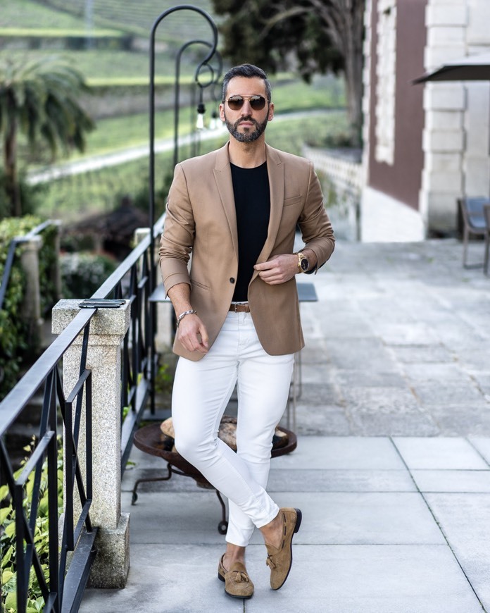 Moda Blazer Zara camel