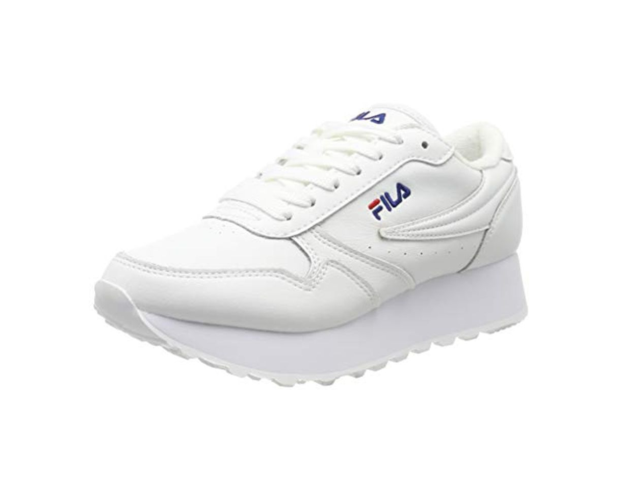 Fashion Fila Orbit Low Wmn 1010308-1fg, Zapatillas para Mujer, Blanco