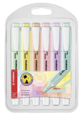 Social Stabilo Swing Cool Pastel- Marcadores