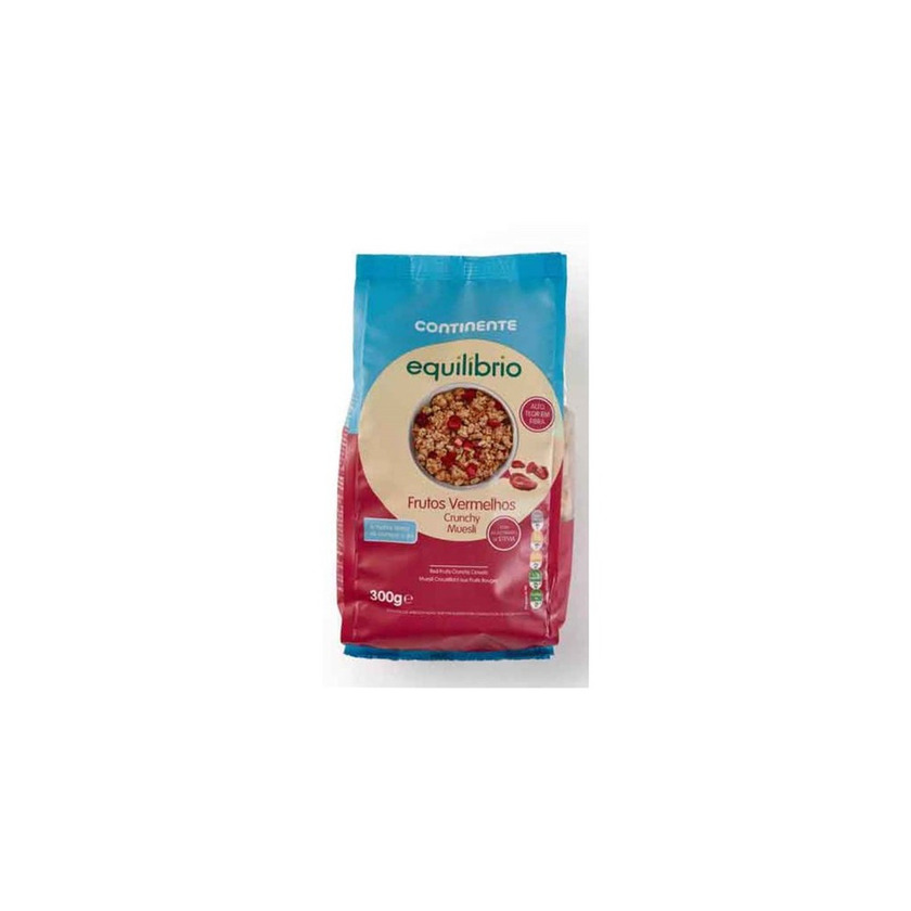 Producto Cereais Muesli Crunchy com Stevia Frutos Vermelhos