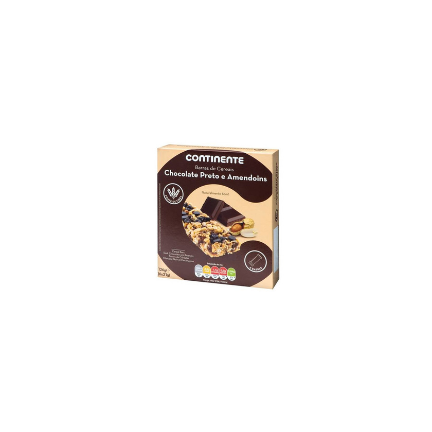 Producto Barra de cereais, chocolate negro e amendoim