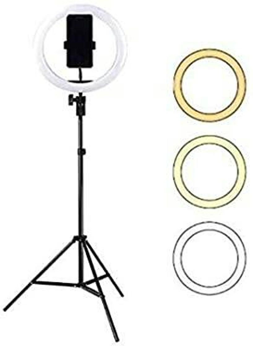 Moda Kit Completo Ring Light Com Tripé Dimmer