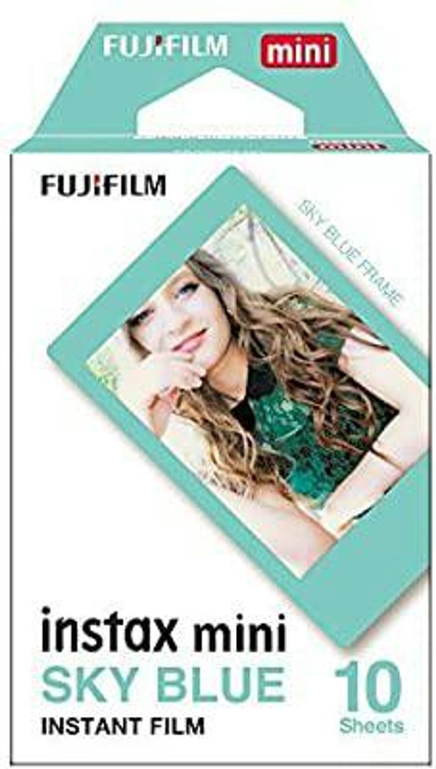 Fashion Filme Instax Mini Sky Blue com 10 Fotos, Fujifilm

