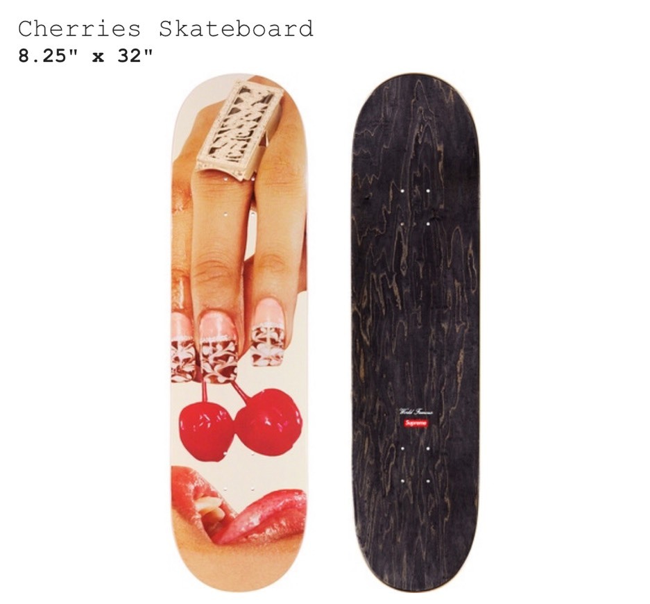 Social Supreme Cherries Deck