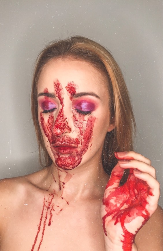 Fashion Bloody makeup 🩸 