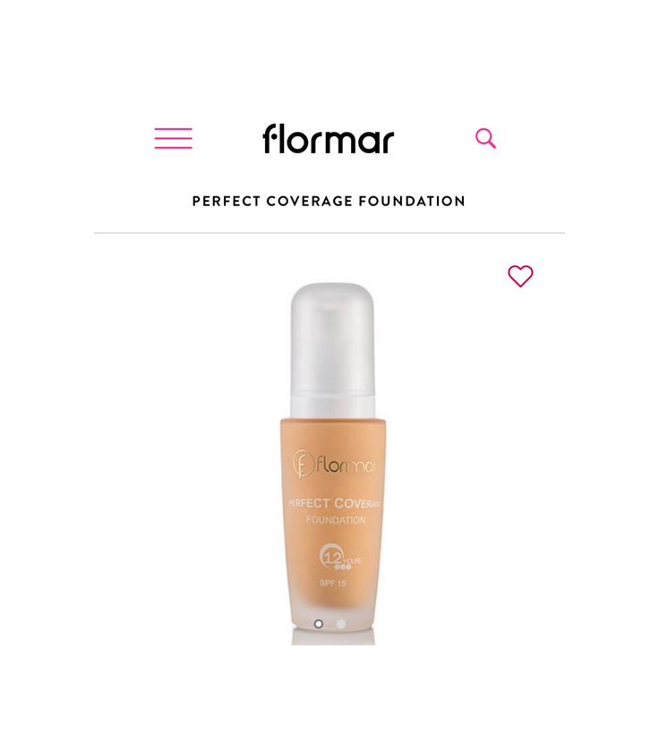 Product Base Perfect Coverage Foundation