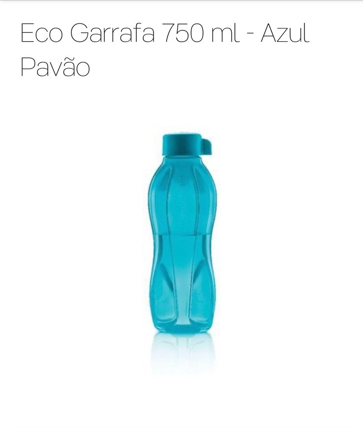 Moda Garrafa Azul 750ml Tupperware