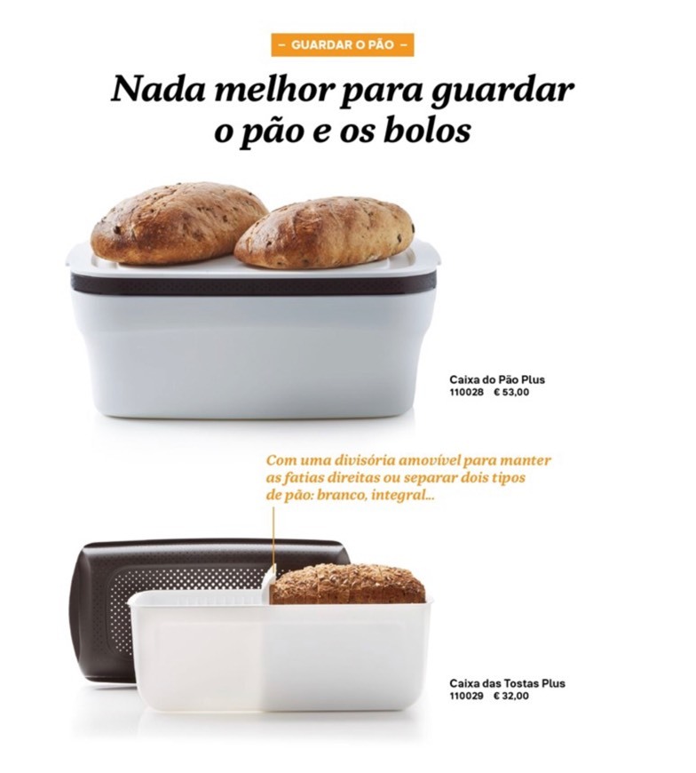 Moda Caixa para o pão 