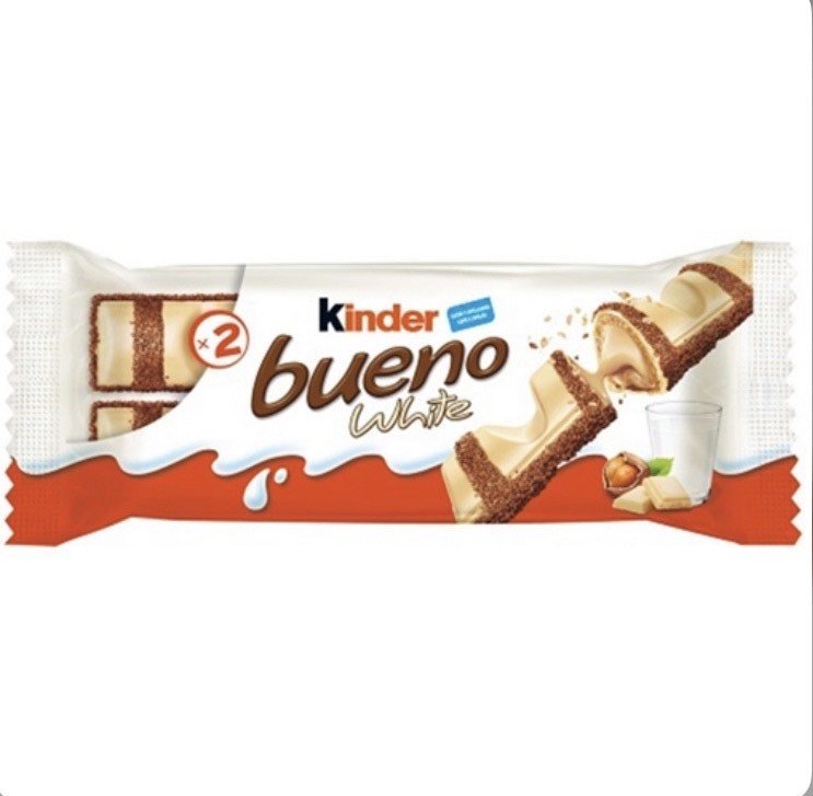 Social Kinder Bueno White