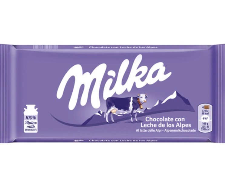 Fashion Milka de chocolate leite 😋