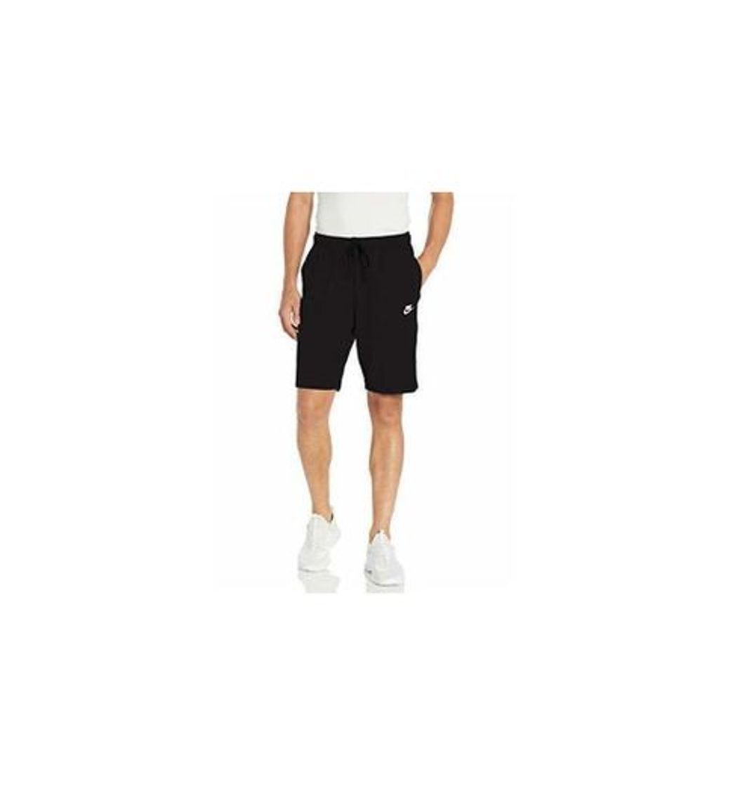 Social Desconocido Nike Club Short JSY Pantalones Cortos, Hombre, Negro