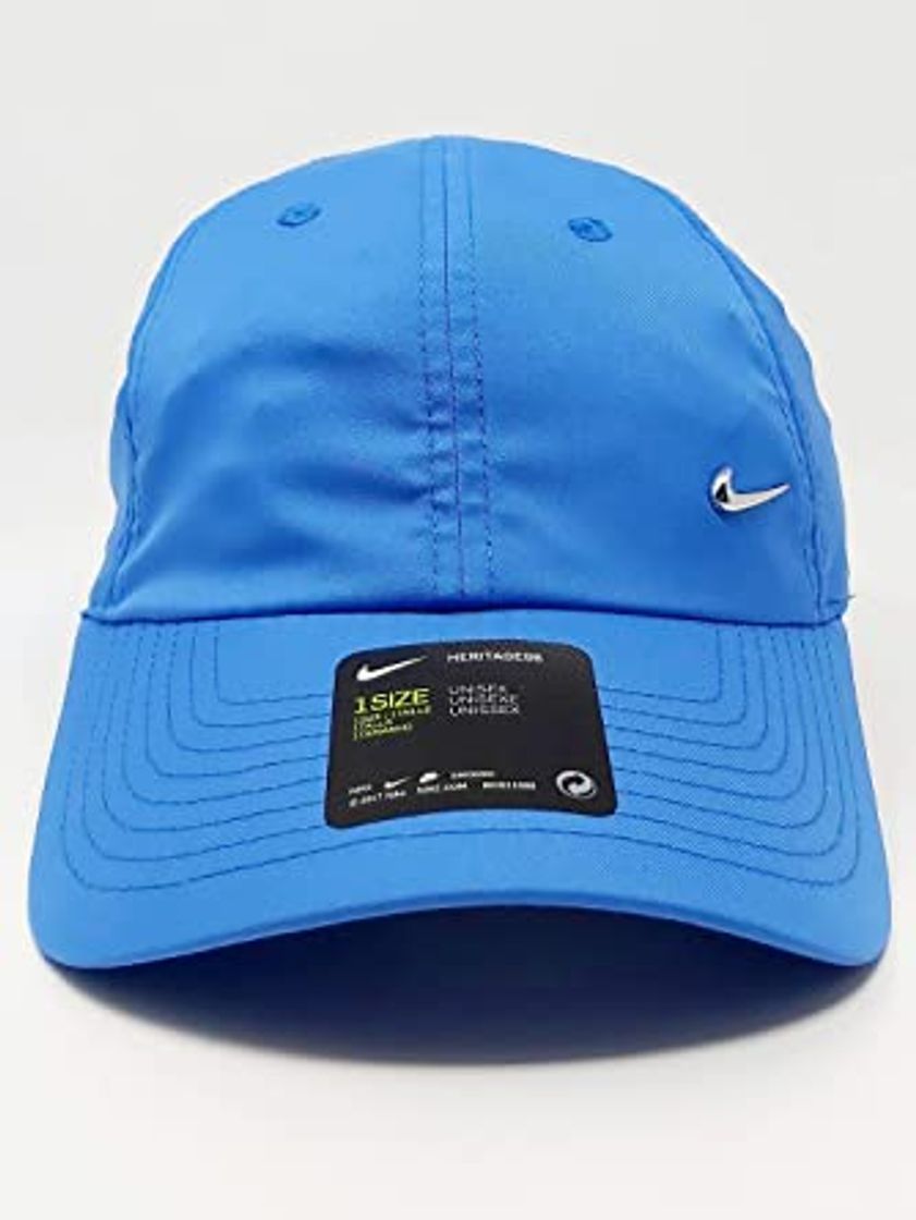Social Nike Y Nk H86 Cap Metal Swoosh Hat, Unisex niños, Azul