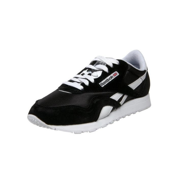 Fashion Reebok Classic Nylon, Zapatillas de Running para Mujer, Negro