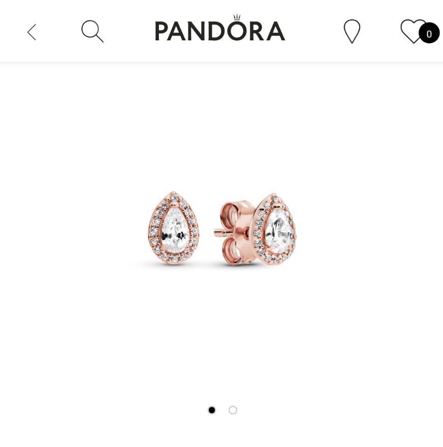 Moda Brincos rose gold pandora