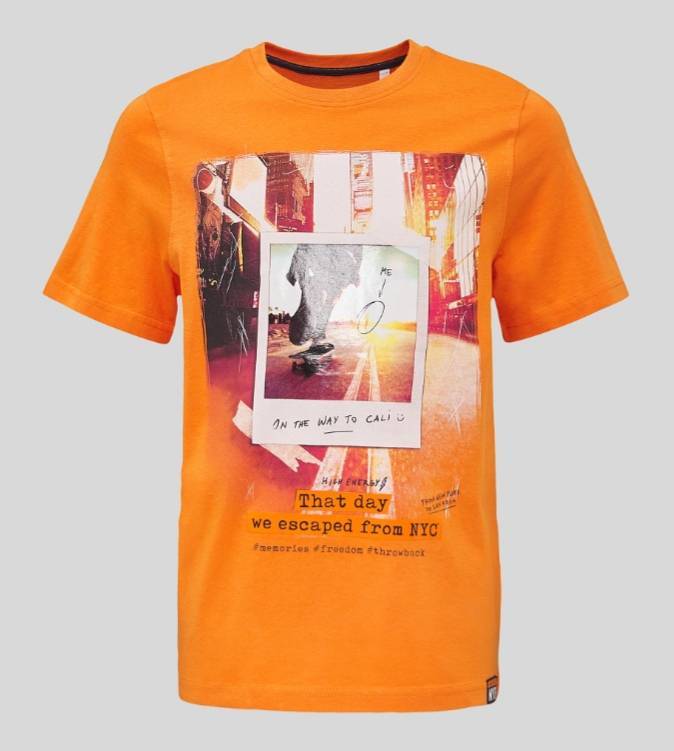 Moda T-Shirt laranja - C&A