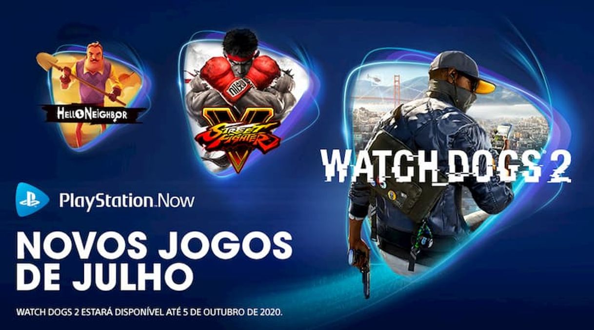 Moda PlayStation Now: Novos jogos de Julho! 🔝