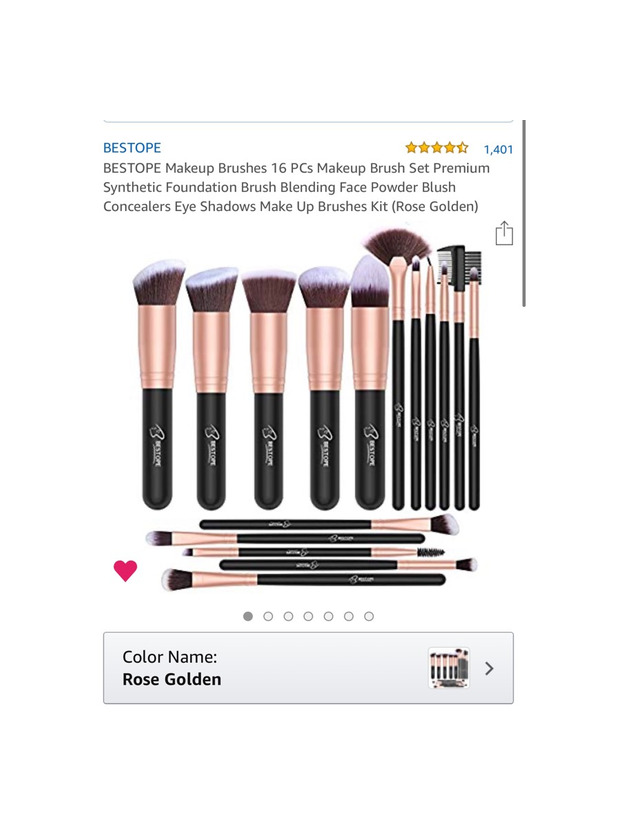 Producto Makeup Brushes 