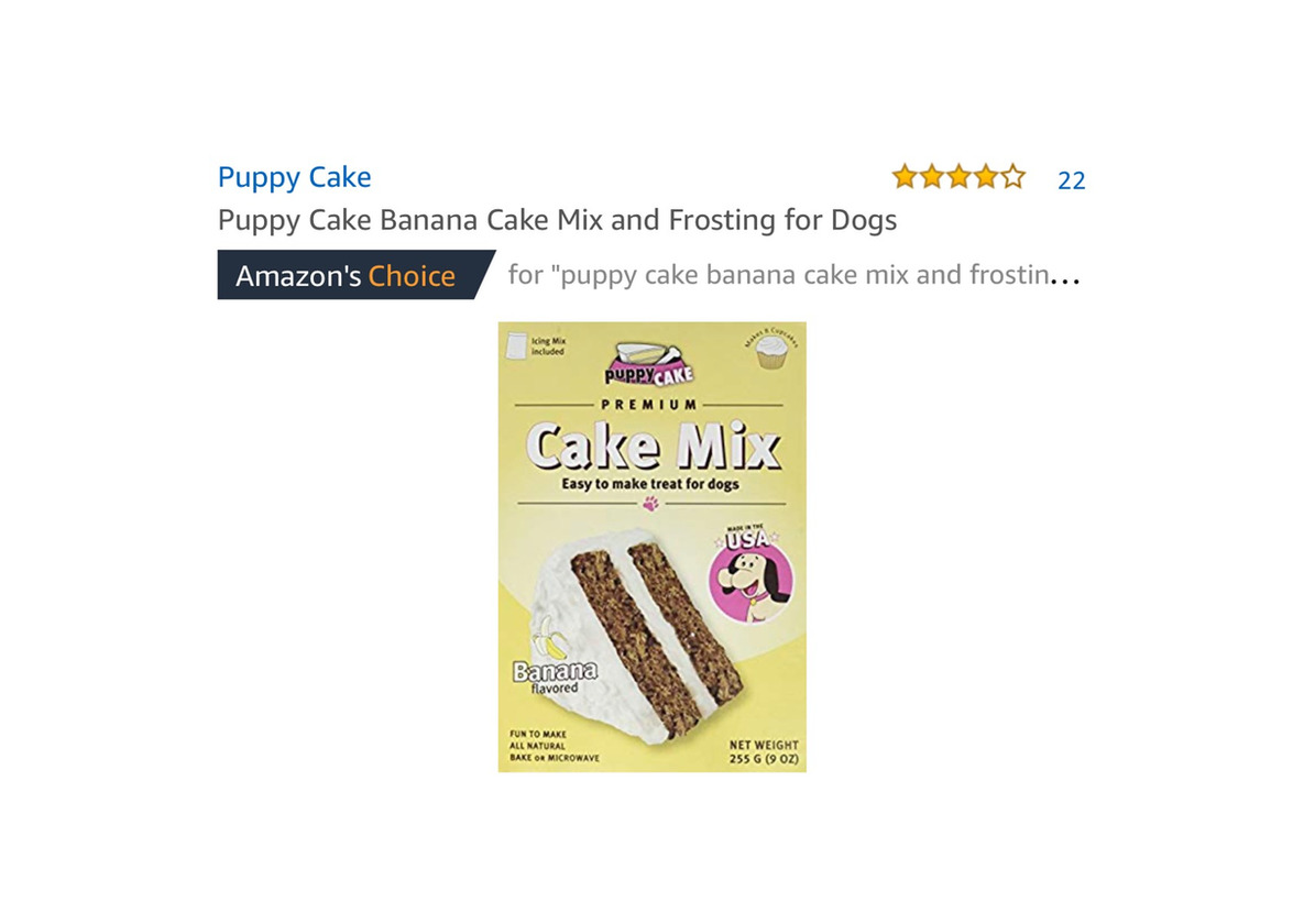 Producto Cake for dogs/ Bolo para cães 