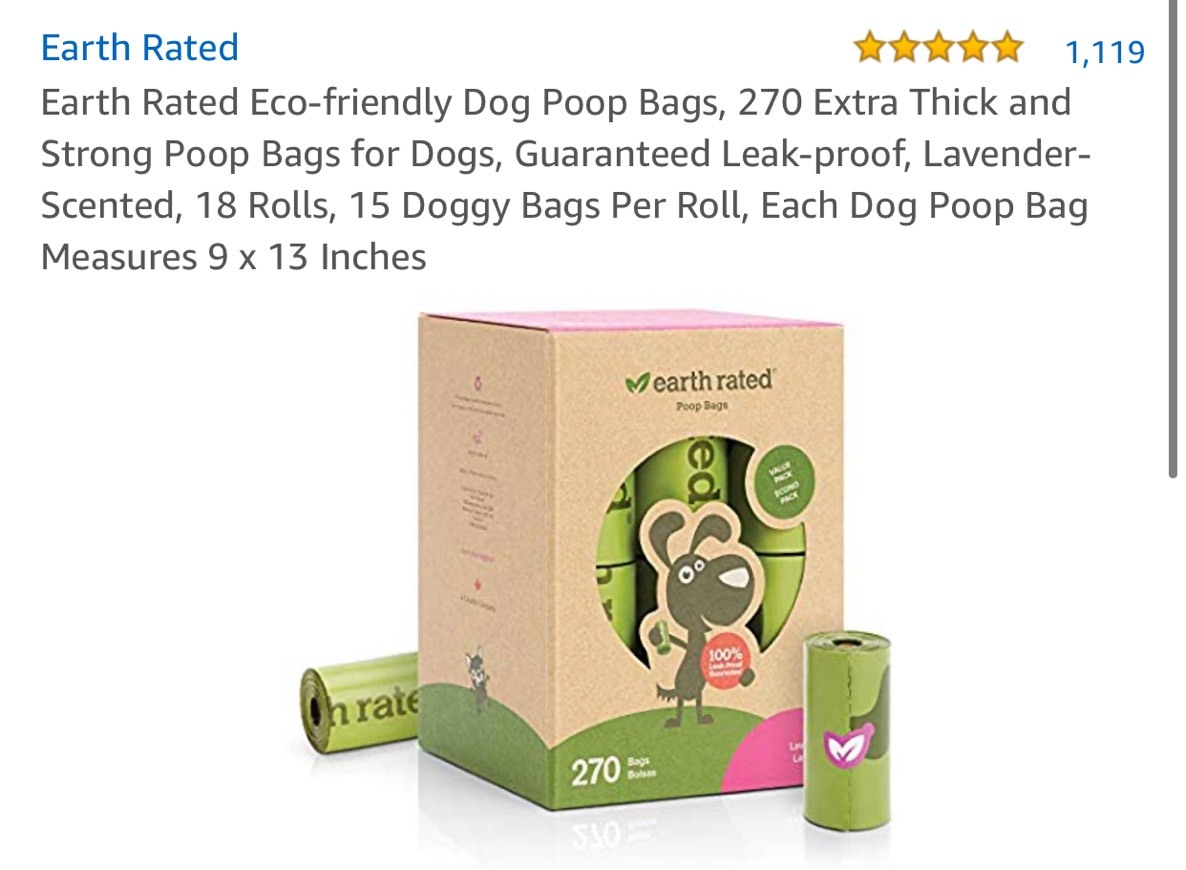 App Eco friendly poop bags