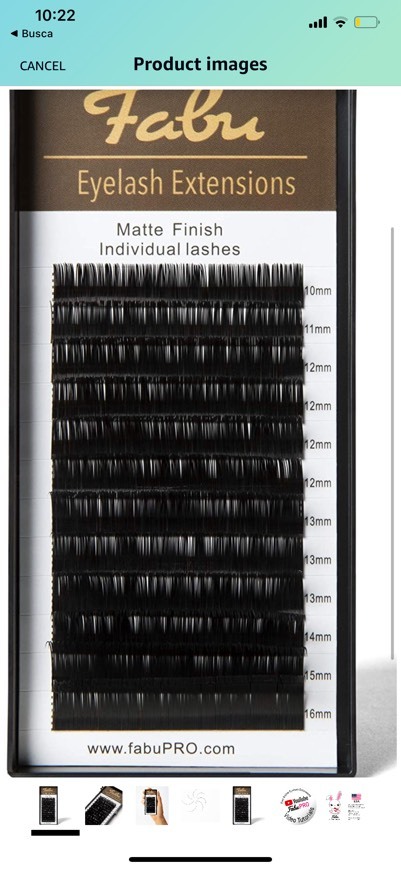 Producto Lashes cruelty-free 