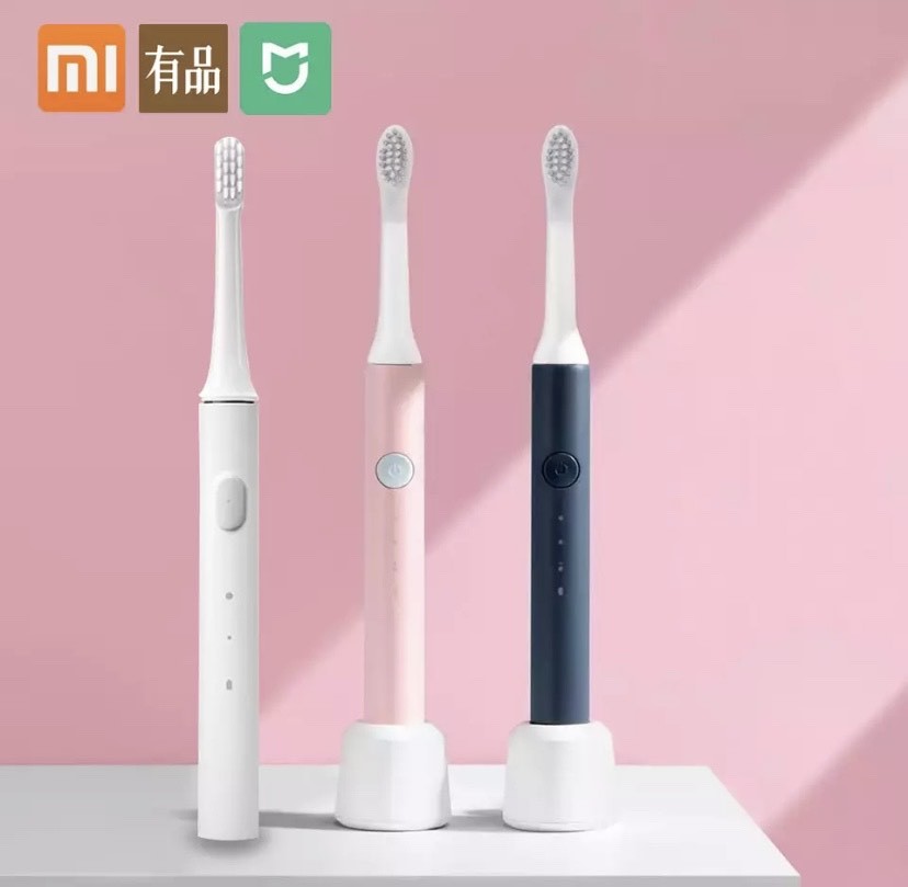 Social Xiaomi escova de dentes elétrica sônica escova de dentes à p