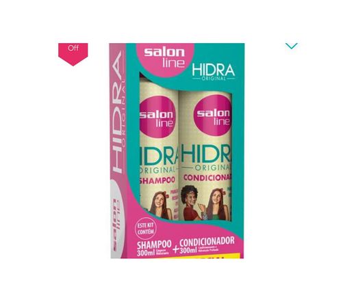 Shampoo e condicionador Hidra ❤️