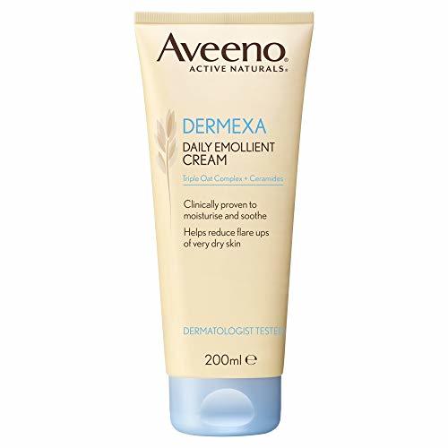 Product Aveeno Dermexa crema emoliente diaria – comodidad inmediata para piel muy seca