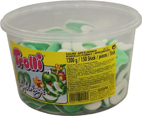 Place trolli – ácidas Manzana Anillos – Goma Espuma