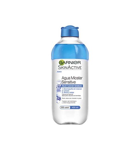 Garnier SkinActive Agua Micelar en Aceite - 6 Recipientes de 100 ml