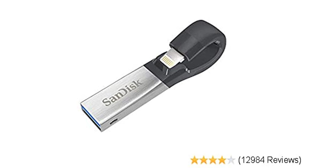 Moda SanDisk iXpand Flash Drive 128GB for iPhone and ... - Amazon.com