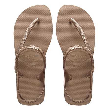 Moda Havaianas Flash rosa/ouro