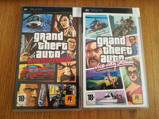 GRAND THEFT games psp