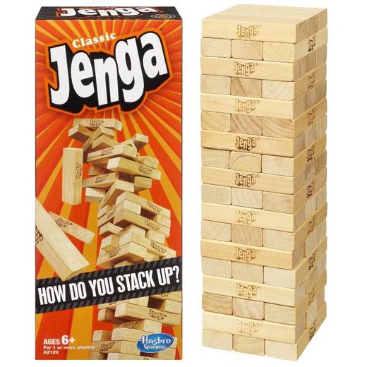 Jenga Classic Game: Toys & Games - Amazon.com