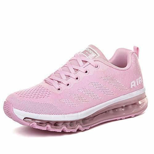 Air Zapatillas de Running para Hombre Mujer Zapatos para Correr y Asfalto