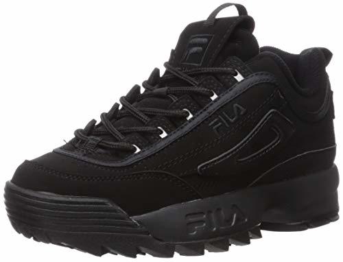 Social Fila Youth Disruptor II Synthetic Triple Black Entrenadores 39 EU