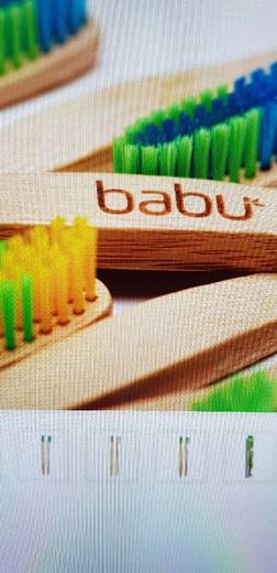 Escova de Dentes em Bambu Babu