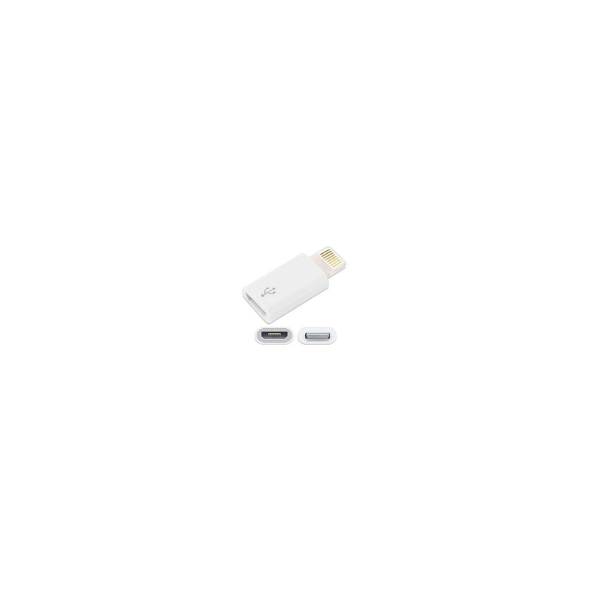 Social Ociodual Adaptador Conversor de Micro USB a 8 Pin Compatible con iPhone