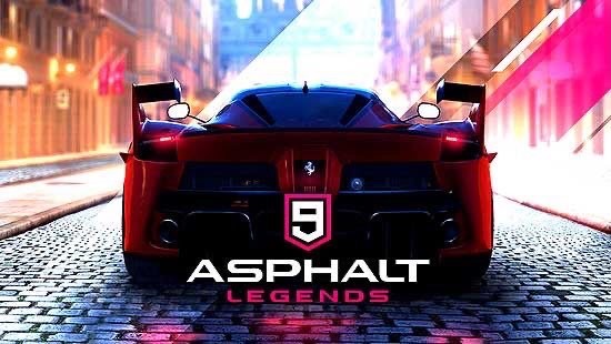 Aplicaciones Asphalt 9 legends 