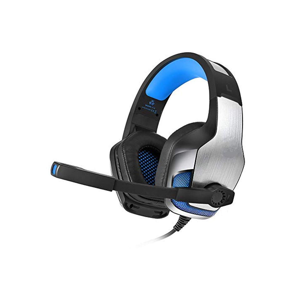 Product NOCTIC Stereo Gaming Headset Auriculares PS4 con luz LED de colores respirables