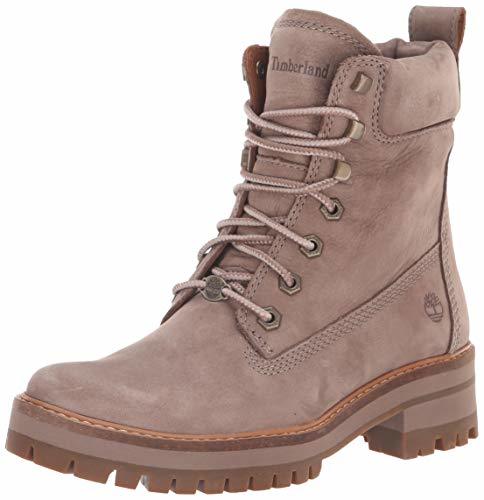 Places Timberland Women's Courmayeur Valley 6" Boot Medium Grey Nubuck 6 B US